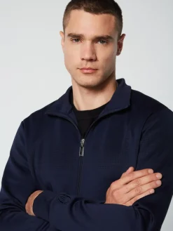 For The Court|Sergio Tacchini Perforata Track Jacket-Maritime Blue