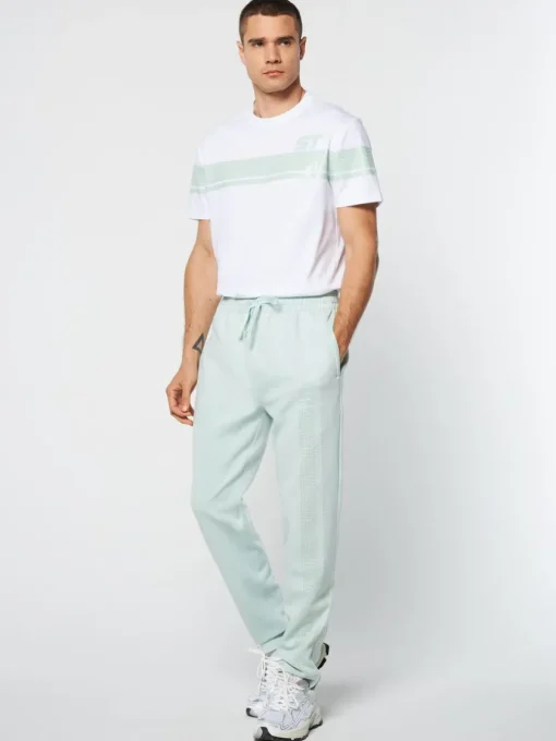 For The Court|Sergio Tacchini Perforata Track Pant- Surf Spray
