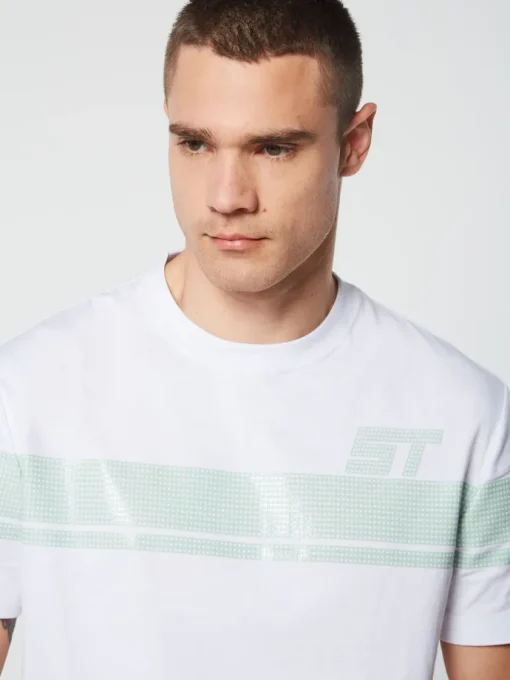T-Shirts|Sergio Tacchini Perforata T-Shirt- Surf Spray