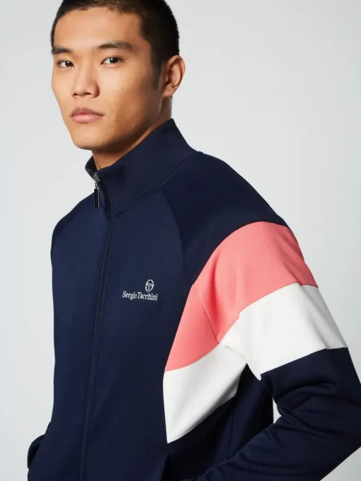 Tracksuits|Sergio Tacchini Pero Track Jacket Archivio- Maritime Blue
