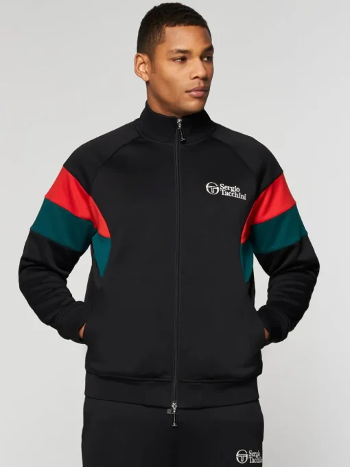 Jackets|Sergio Tacchini Pero Track Jacket- Black Beauty
