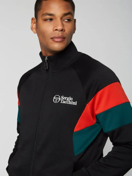 Jackets|Sergio Tacchini Pero Track Jacket- Black Beauty