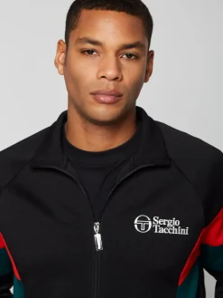 Jackets|Sergio Tacchini Pero Track Jacket- Black Beauty