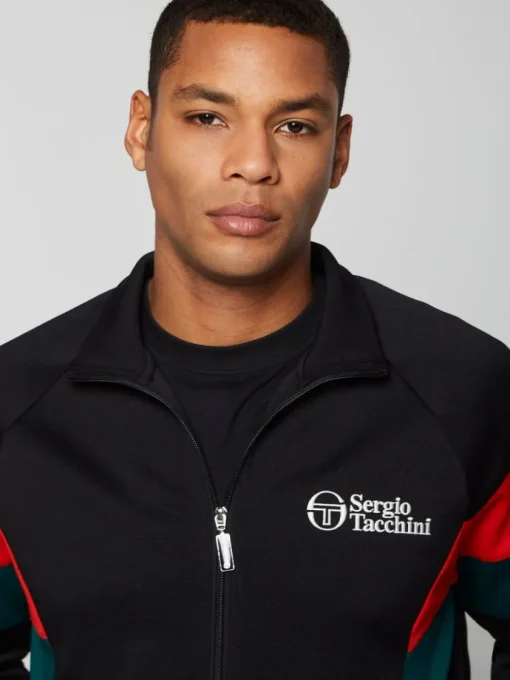 Jackets|Sergio Tacchini Pero Track Jacket- Black Beauty