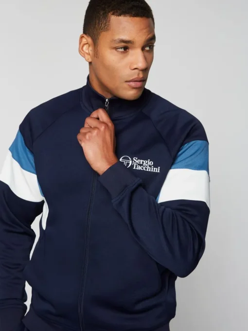 Jackets|Sergio Tacchini Pero Track Jacket- Maritime Blue