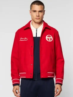 Jackets|Sergio Tacchini Prep Wool Varsity Jacket- Adrenaline Rush