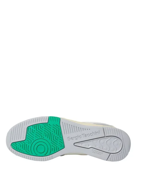 Shoes|Sergio Tacchini Prime Shot Da Sneaker- Antique White/ Almond Oil/ Bright Green