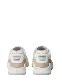 For The Court|Sergio Tacchini Prime Shot Da Ultra Sneaker- White Tofu/ Quiet Grey