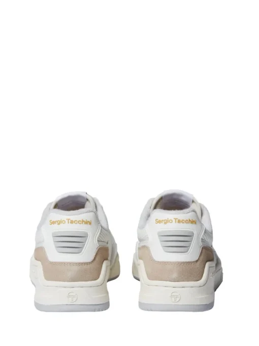 For The Court|Sergio Tacchini Prime Shot Da Ultra Sneaker- White Tofu/ Quiet Grey