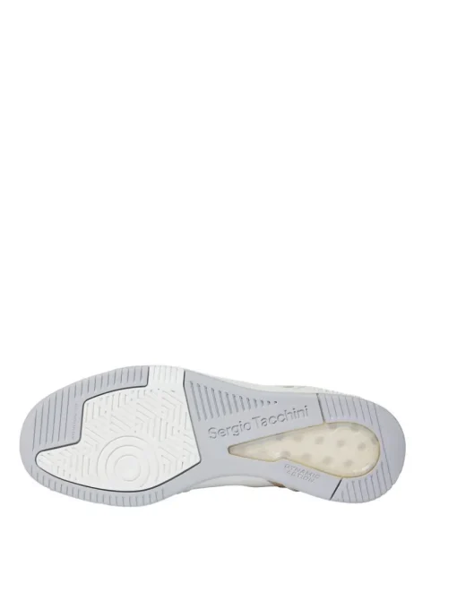 For The Court|Sergio Tacchini Prime Shot Da Ultra Sneaker- White Tofu/ Quiet Grey