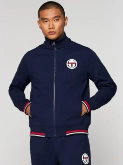 Jackets|Sergio Tacchini Priorato Track Jacket Archivio- Maritime Blue
