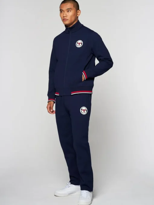 Jackets|Sergio Tacchini Priorato Track Jacket Archivio- Maritime Blue