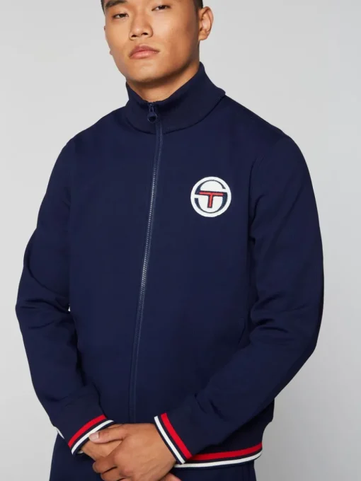 Jackets|Sergio Tacchini Priorato Track Jacket Archivio- Maritime Blue
