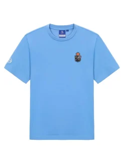 T-Shirts|Sergio Tacchini Rally Mch T-Shirt- Light Blue