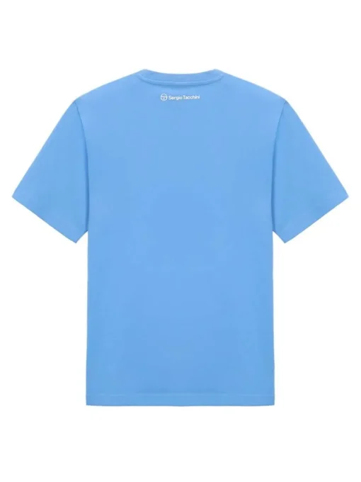 T-Shirts|Sergio Tacchini Rally Mch T-Shirt- Light Blue