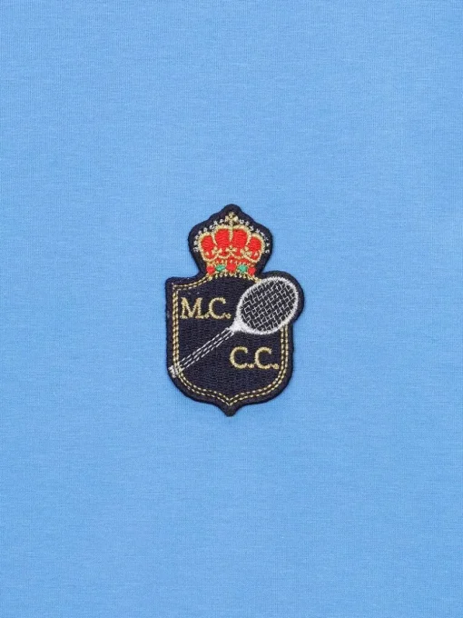 T-Shirts|Sergio Tacchini Rally Mch T-Shirt- Light Blue