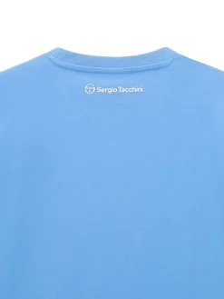 T-Shirts|Sergio Tacchini Rally Mch T-Shirt- Light Blue
