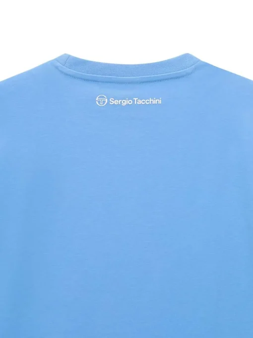 T-Shirts|Sergio Tacchini Rally Mch T-Shirt- Light Blue