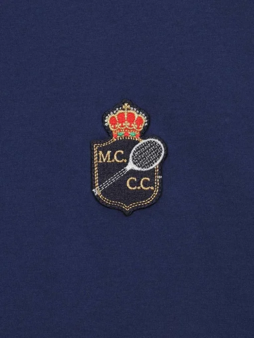 T-Shirts|Sergio Tacchini Rally Mch T-Shirt- Navy