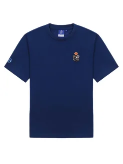 For The Court|Sergio Tacchini Rally Mch T-Shirt- Navy