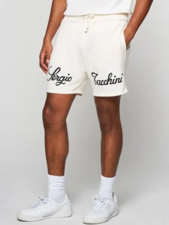 Knitwear|Sergio Tacchini Ricamo Knit Short- Gardenia