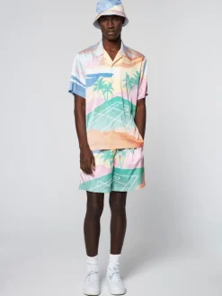 Matching Separates|Sergio Tacchini Riviera Reversible Bucket Hat- Deep Mint/ Multi