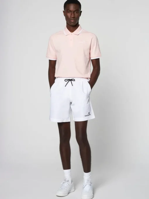 For The Court|Sergio Tacchini Rob Short- Blanc De Blanc/ Anthracite