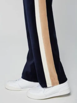 View All|Sergio Tacchini Rosa Velour Track Pant- Maritime Blue