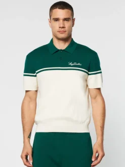 Knitwear|Sergio Tacchini Roselli Knit Polo- Evergreen