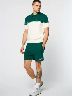Knitwear|Sergio Tacchini Roselli Knit Polo- Evergreen