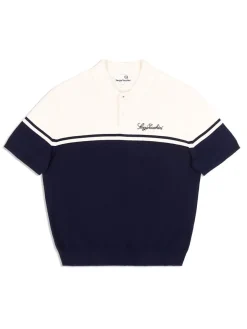 Matching Separates|Sergio Tacchini Roselli Knit Polo- Gardenia