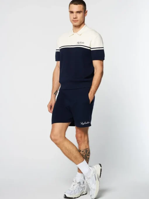 Polos|Sergio Tacchini Roselli Knit Polo- Gardenia