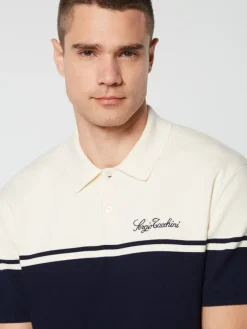 Polos|Sergio Tacchini Roselli Knit Polo- Gardenia