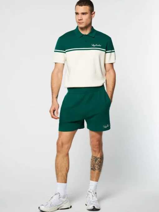 Knitwear|Sergio Tacchini Roselli Knit Short- Evergreen