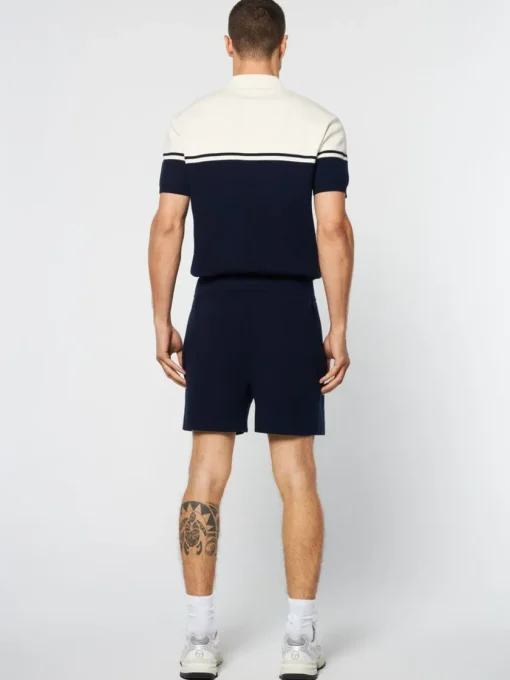 Knitwear|Sergio Tacchini Roselli Knit Short- Maritime Blue