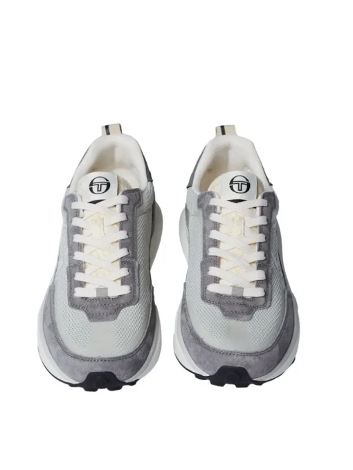 View All|Sergio Tacchini 70'S Racer Sneaker- December Sky/ Antique White/ Silver Birch