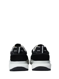 Shoes|Sergio Tacchini 70'S Racer Sneaker- Raven/ Antique White/ December Sky