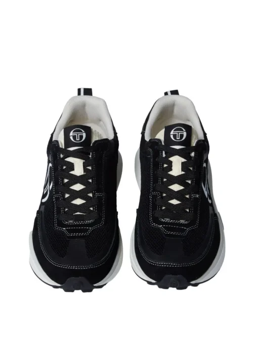 Shoes|Sergio Tacchini 70'S Racer Sneaker- Raven/ Antique White/ December Sky