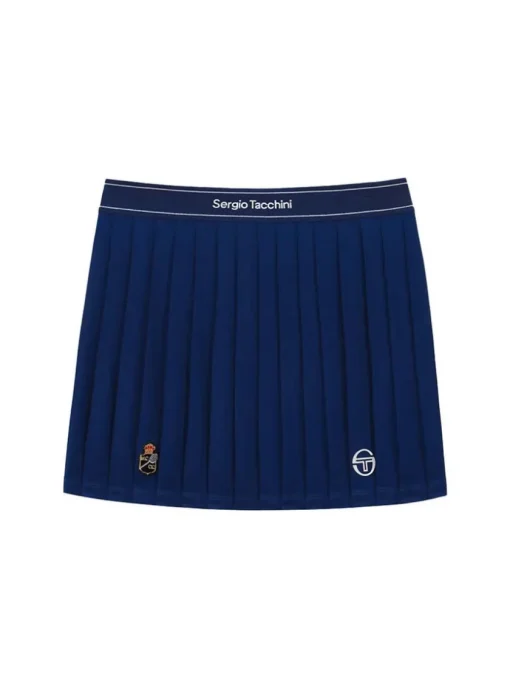 View All|Sergio Tacchini Scratch Staff Pleated Skort- Navy