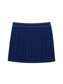 View All|Sergio Tacchini Scratch Staff Pleated Skort- Navy