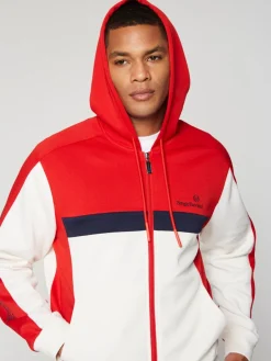 View All|Sergio Tacchini Sora Zip-Up Hoodie- Adrenaline Rush