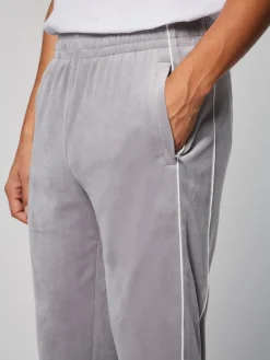 Velour|Sergio Tacchini Sovana Velour Track Pant- Sleet