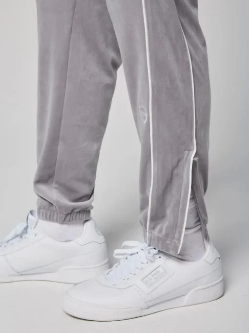 Velour|Sergio Tacchini Sovana Velour Track Pant- Sleet