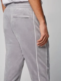 Velour|Sergio Tacchini Sovana Velour Track Pant- Sleet