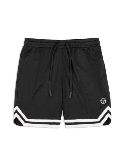 Matching Separates|Sergio Tacchini Spazio Banda Mesh Short- Black Beauty