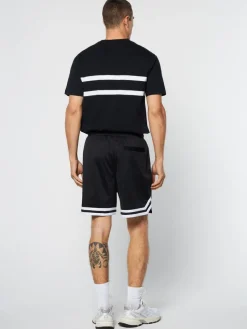 Matching Separates|Sergio Tacchini Spazio Banda Mesh Short- Black Beauty