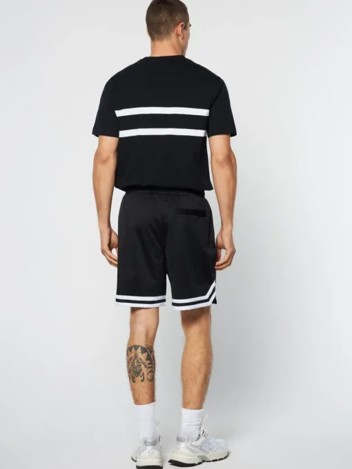 Matching Separates|Sergio Tacchini Spazio Banda Mesh Short- Black Beauty