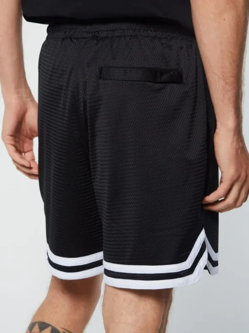 Matching Separates|Sergio Tacchini Spazio Banda Mesh Short- Black Beauty