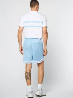 View All|Sergio Tacchini Spazio Banda Mesh Short- Clear Sky