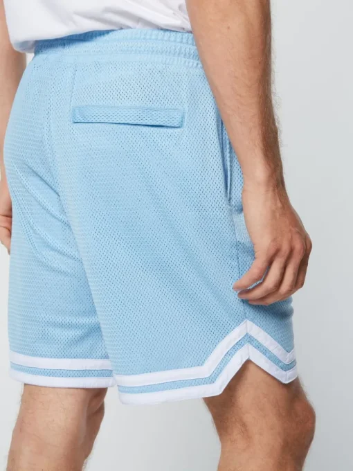 View All|Sergio Tacchini Spazio Banda Mesh Short- Clear Sky
